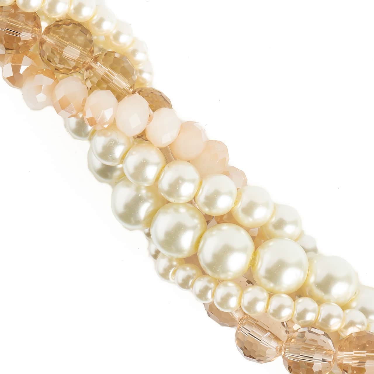 Crystal Lane DIY 6" 5 Assorted Twisted Bead Strand